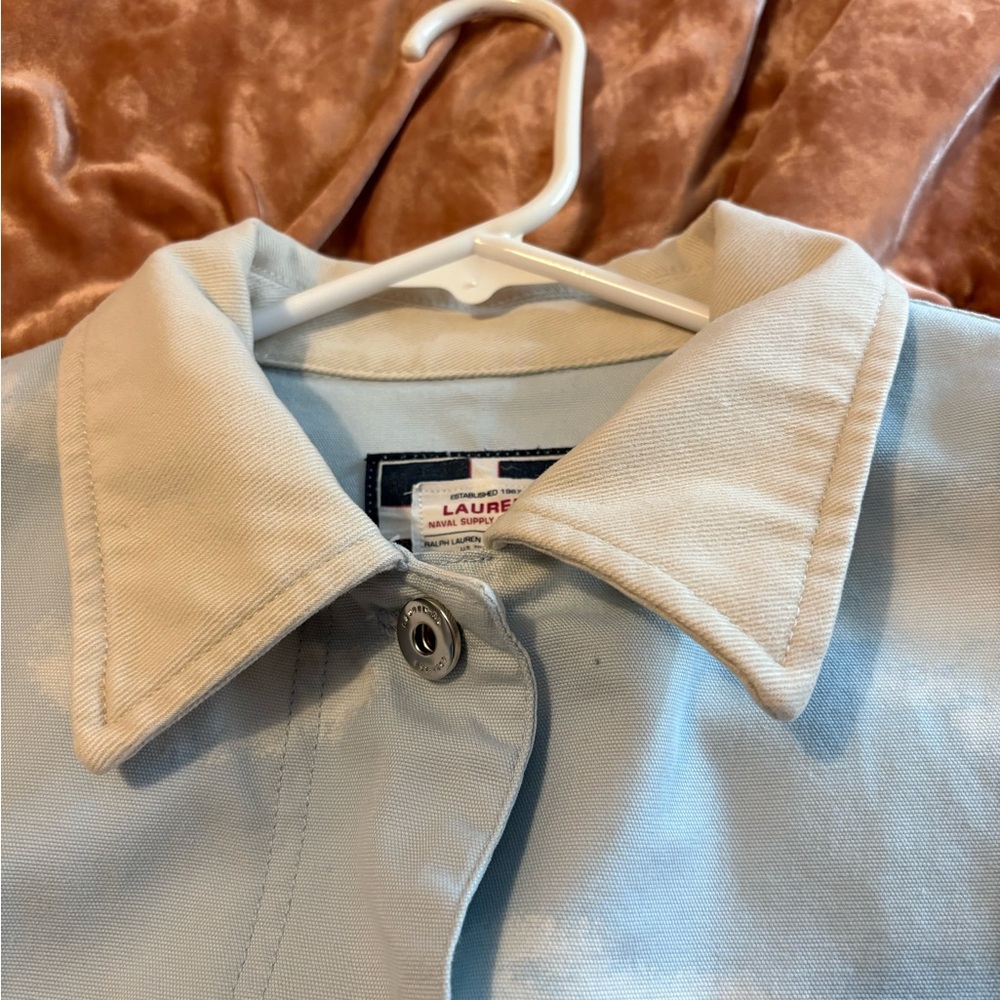 Ralph Lauren Naval Supply Company St Martin Tropical Boat Barn Coat Fish Palms - Picture 3 of 11